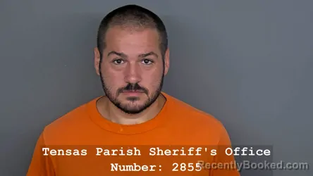 Mugshot of ALBERT MICKLUS booked in Tensas County, Louisiana on July 20, 2026