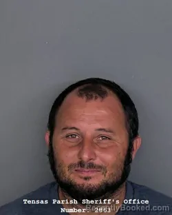 Mugshot of JOHN LESTER FUSSELL booked in Tensas County, Louisiana on July 22, 2026