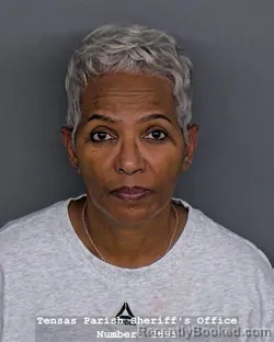Mugshot of OLEVIA SANFORD booked in Tensas County, Louisiana on July 28, 2026