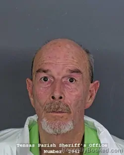 Mugshot of Robert Gilbert booked in Tensas County, Louisiana on August 21, 2026