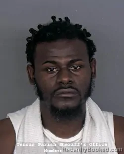 Mugshot of Javise Hakeem Bellair Jack booked in Tensas County, Louisiana on September 2, 2026