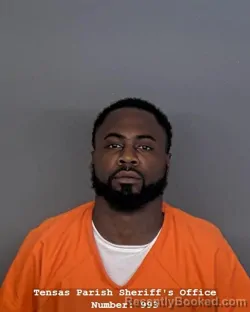 Mugshot of D'marcus Antwan Keller booked in Tensas County, Louisiana on September 10, 2026