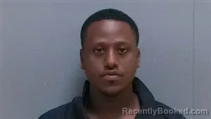 Mugshot of MONDARIUS KEON EDWARDS booked in Darlington County, South Carolina on July 8, 2026