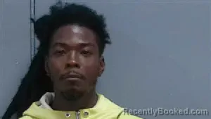 Mugshot of LADARIUS JAMALL GADDY booked in Darlington County, South Carolina on July 8, 2026
