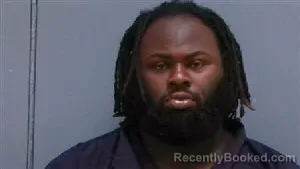 Mugshot of DWAYNE MONTRAZ DEONTA JOHNSON booked in Darlington County, South Carolina on April 1, 2026