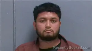 Mugshot of Ender Joseph Moreno booked in Darlington County, South Carolina on July 27, 2026