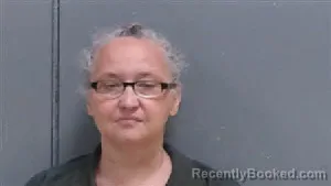 Mugshot of April Nicole Treadway booked in Darlington County, South Carolina on August 1, 2026