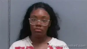 Mugshot of Iris Makayla Smith booked in Darlington County, South Carolina on August 14, 2026