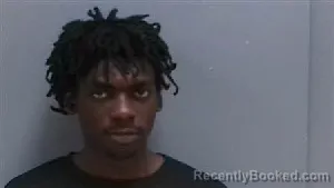 Mugshot of Keyarne Malik Cooper booked in Darlington County, South Carolina on August 17, 2026