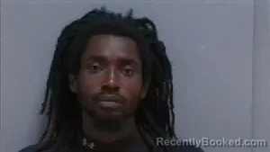 Mugshot of Trayveon Zimmerman booked in Darlington County, South Carolina on August 19, 2026