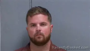 Mugshot of Paxton Langley Roberts booked in Darlington County, South Carolina on August 26, 2026