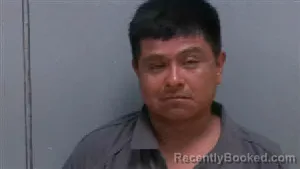 Mugshot of Filogonio Escobedo Martienz booked in Darlington County, South Carolina on September 12, 2026
