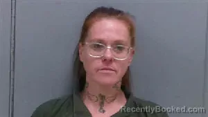 Mugshot of Megan Renee Atkinson booked in Darlington County, South Carolina on September 28, 2026