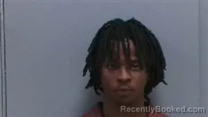 Mugshot of Damrion Raquan Richardson booked in Darlington County, South Carolina on October 1, 2026