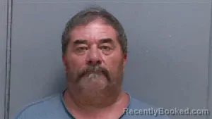 Mugshot of James Eugene Andrews booked in Darlington County, South Carolina on August 2, 2026