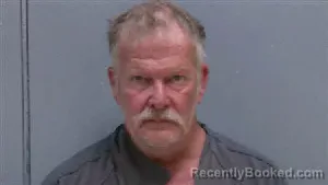 Mugshot of James Randell Oneal booked in Darlington County, South Carolina on September 11, 2026