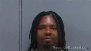 Mugshot of Daniel Kareem Leatch booked in Darlington County, South Carolina on August 15, 2026