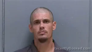 Mugshot of Joshua William Vander Hicks booked in Darlington County, South Carolina on August 6, 2026