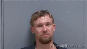 Mugshot of Shane Bradley Oneal booked in Darlington County, South Carolina on July 27, 2026