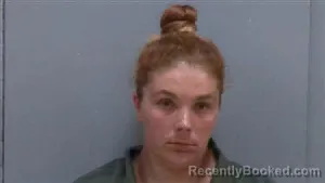 Mugshot of Jade Marie Decker booked in Darlington County, South Carolina on August 19, 2026
