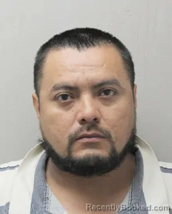 Mugshot of Nicolas Mendez Olivares booked in Vermilion County, Louisiana on August 16, 2026