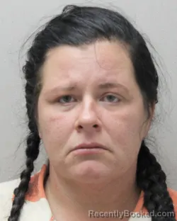 Mugshot of Stephanie Nicole Buras booked in Vermilion County, Louisiana on October 22, 2026