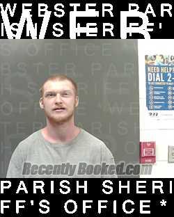 Booking photo from Webster Parrish, Louisiana