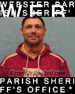 Booking photo from Webster Parrish, Louisiana