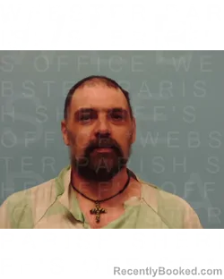 Booking photo from Webster Parrish, Louisiana