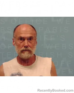 Mugshot of JAMES C WINKLER booked in Webster County, Louisiana on March 27, 2026