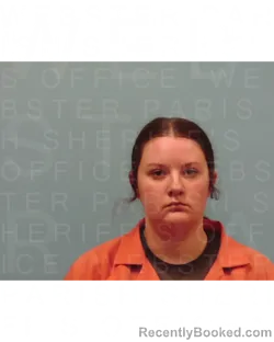 Mugshot of LEELA CASWELL booked in Webster County, Louisiana on March 27, 2026