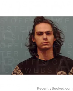 Mugshot of ZACHARY STUART booked in Webster County, Louisiana on March 27, 2026