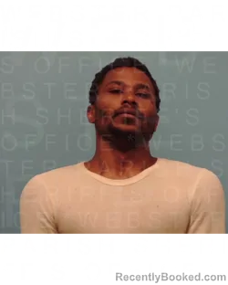 Mugshot of SYLVESTER THOMAS COLEMAN booked in Webster County, Louisiana on April 2, 2026