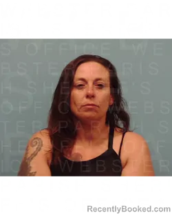 Mugshot of AMANDA SHAYE BERRY booked in Webster County, Louisiana on April 4, 2026