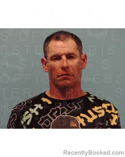 Mugshot of JASON TRAVIS GAYNOR booked in Webster County, Louisiana on April 4, 2026