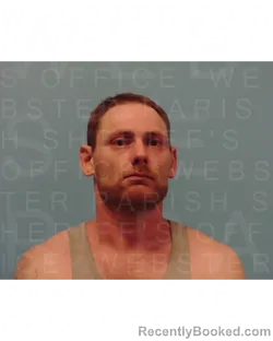 Mugshot of JOSHUA ROLLINS booked in Webster County, Louisiana on April 4, 2026