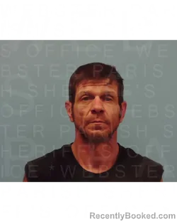 Mugshot of JUSTIN CASSIDY MILLER booked in Webster County, Louisiana on April 11, 2026