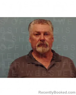 Mugshot of JOHN WAYNE BASS booked in Webster County, Louisiana on April 12, 2026