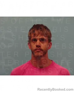 Mugshot of MAX DEAN BOYD booked in Webster County, Louisiana on April 13, 2026