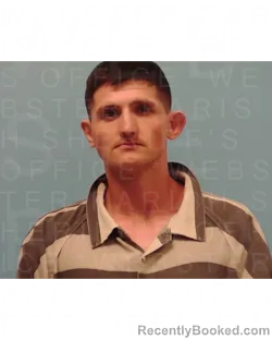 Mugshot of JOSEPH ALBERT PHILLIPS booked in Webster County, Louisiana on April 21, 2026