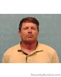 Mugshot of STEVEN M HUMPHREYS booked in Webster County, Louisiana on April 24, 2026