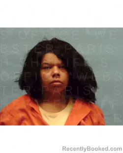 Mugshot of TEQUILLA SELLERS booked in Webster County, Louisiana on May 16, 2026