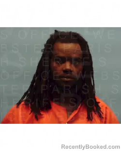 Mugshot of Jeremy Lamar Clark booked in Webster County, Louisiana on October 22, 2026