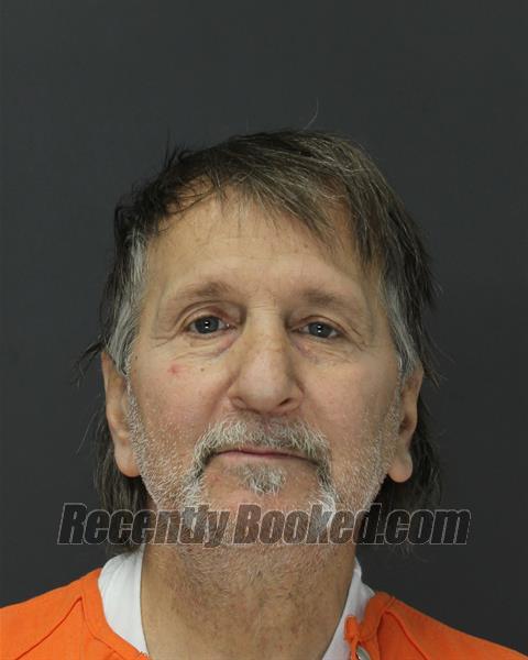 Booking photo from Bergen County, New Jersey