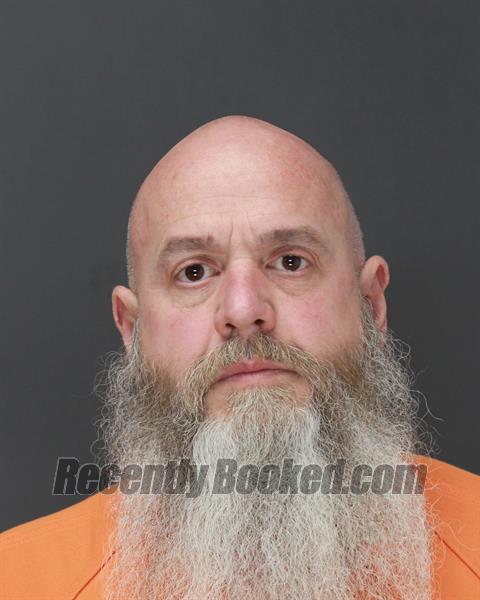 Booking photo from Bergen County, New Jersey