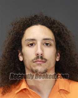 Booking photo from Bergen County, New Jersey