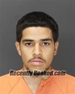 Booking photo from Bergen County, New Jersey