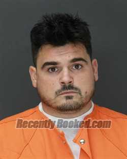 Booking photo from Bergen County, New Jersey