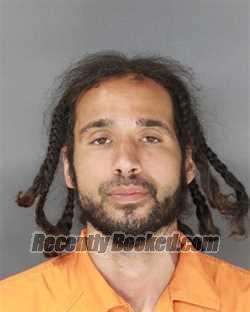 Booking photo from Bergen County, New Jersey