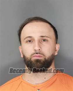 Booking photo from Bergen County, New Jersey